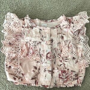Floral Pink Kids Top